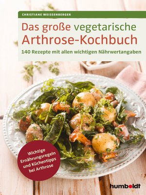 cover image of Das große vegetarische Arthrose-Kochbuch
